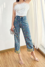 Load image into Gallery viewer, Gem Embellished Jeans