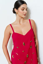 Load image into Gallery viewer, Gina Metallic Mini Dress