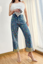 Load image into Gallery viewer, Gem Embellished Jeans