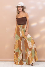 Load image into Gallery viewer, Print Tiered Tassel Tie Pants