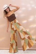 Load image into Gallery viewer, Print Tiered Tassel Tie Pants