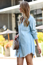 Load image into Gallery viewer, Noelia Denim Shirts Dress