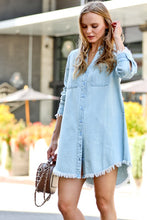 Load image into Gallery viewer, Noelia Denim Shirts Dress