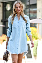 Load image into Gallery viewer, Noelia Denim Shirts Dress