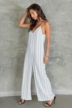 Load image into Gallery viewer, Linna Pinstripe Jumpsuit
