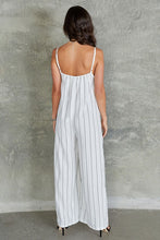 Load image into Gallery viewer, Linna Pinstripe Jumpsuit