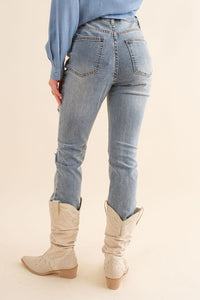 Grace Cut Out Denim Jeans