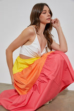 Load image into Gallery viewer, Patty Color Slit Maxi Dress