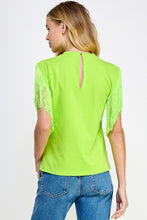 Load image into Gallery viewer, Fringe Detailed Knit Top