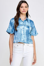 Load image into Gallery viewer, Denim Look Shirt