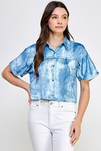 Denim Look Shirt