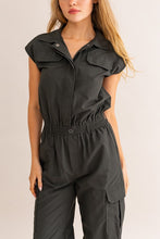 Load image into Gallery viewer, Mimi Pocket Parachute Cargo Jumpsuit