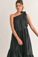 Load image into Gallery viewer, Fedra One Shoulder Maxi Dress