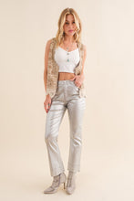 Load image into Gallery viewer, Vero Metallic Denim Jeans