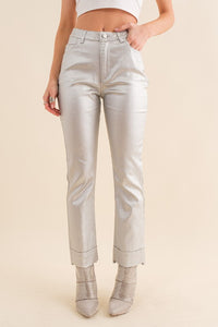 Vero Metallic Denim Jeans