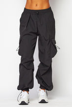 Load image into Gallery viewer, Parachute Ruched Cargo Pocket Jogger