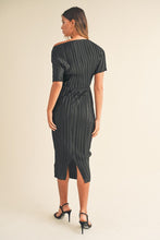 Load image into Gallery viewer, Loren Pleated Midi Dress