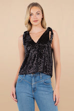 Load image into Gallery viewer, Karol Sequin Top