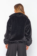 Load image into Gallery viewer, Nicole Bunny Faux Fur Collared Jacket