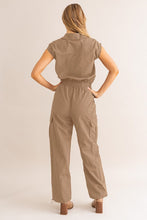 Load image into Gallery viewer, Mimi Pocket Parachute Cargo Jumpsuit