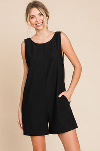 Wilmarie Solid Romper