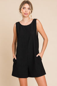 Wilmarie Solid Romper