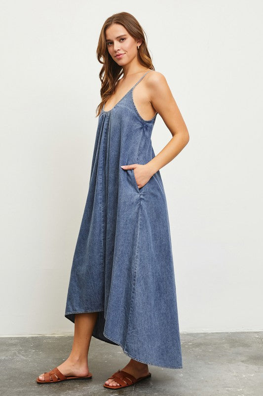 Kamalis Denim Maxi Dress