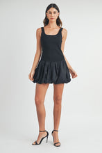 Load image into Gallery viewer, Shakira Bubble Hem Mini Dress