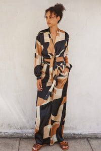 Lianna First Class Looped Belt Pants