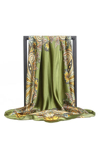 Paisley Bandana Stain Headscarf Square Scarf