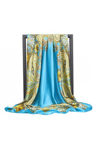 Paisley Bandana Stain Headscarf Square Scarf