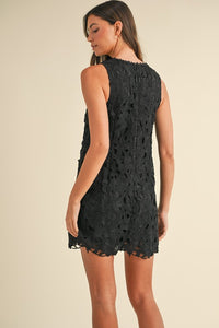 Tamara Lace Crochet Mini Dress