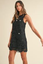 Load image into Gallery viewer, Tamara Lace Crochet Mini Dress