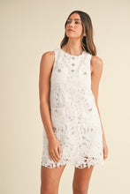 Load image into Gallery viewer, Tamara Lace Crochet Mini Dress