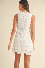 Load image into Gallery viewer, Tamara Lace Crochet Mini Dress