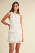 Load image into Gallery viewer, Tamara Lace Crochet Mini Dress