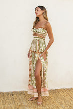 Load image into Gallery viewer, Maia Cutout Smocked Maxi Dress