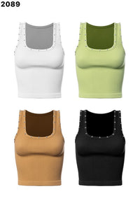 Studded Tank Top