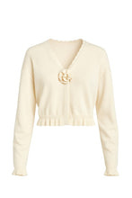 Load image into Gallery viewer, Rosette Cardigan