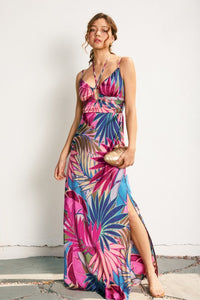 Ava Finesse Halter Sweetheart Midi Dress