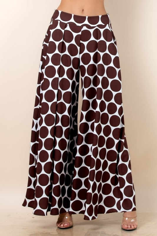 Luna Wide Leg Palazzo Pants