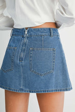 Load image into Gallery viewer, Emy Denim Skort