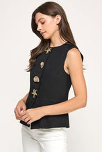 Load image into Gallery viewer, Odalys Metal Button Denim Shirt