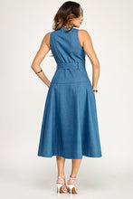 Load image into Gallery viewer, Josie Denim Midi Dress