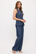 Load image into Gallery viewer, Kendall belted denim pants