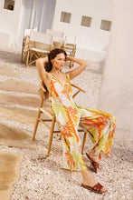 Load image into Gallery viewer, Piña Colada Open Back Jumpsuit