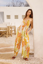 Load image into Gallery viewer, Piña Colada Open Back Jumpsuit