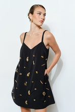 Load image into Gallery viewer, Adara Metallic Mini Dress