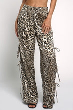 Load image into Gallery viewer, Milo Leopard Open Side Tie Pants