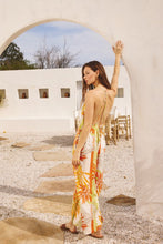 Load image into Gallery viewer, Piña Colada Open Back Jumpsuit